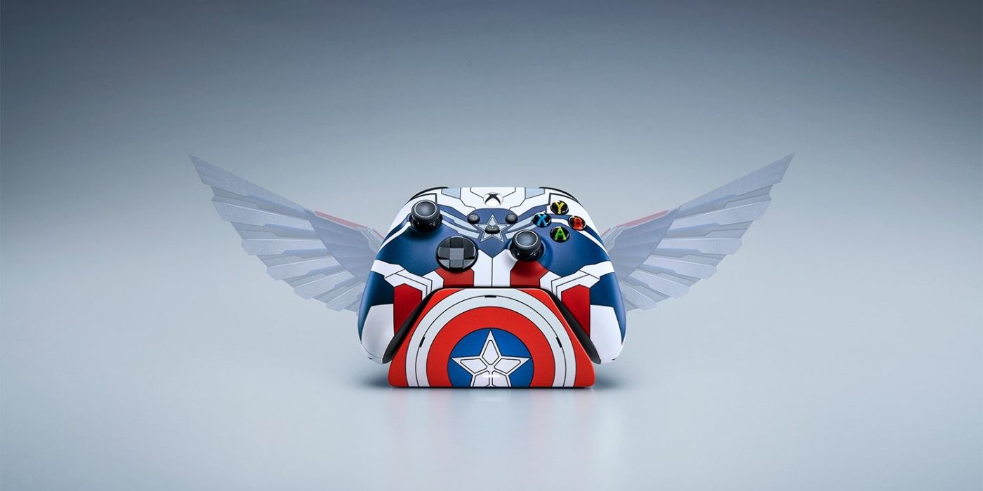 Razer's Captain America Xbox Controller Commemorates Sam's Suit