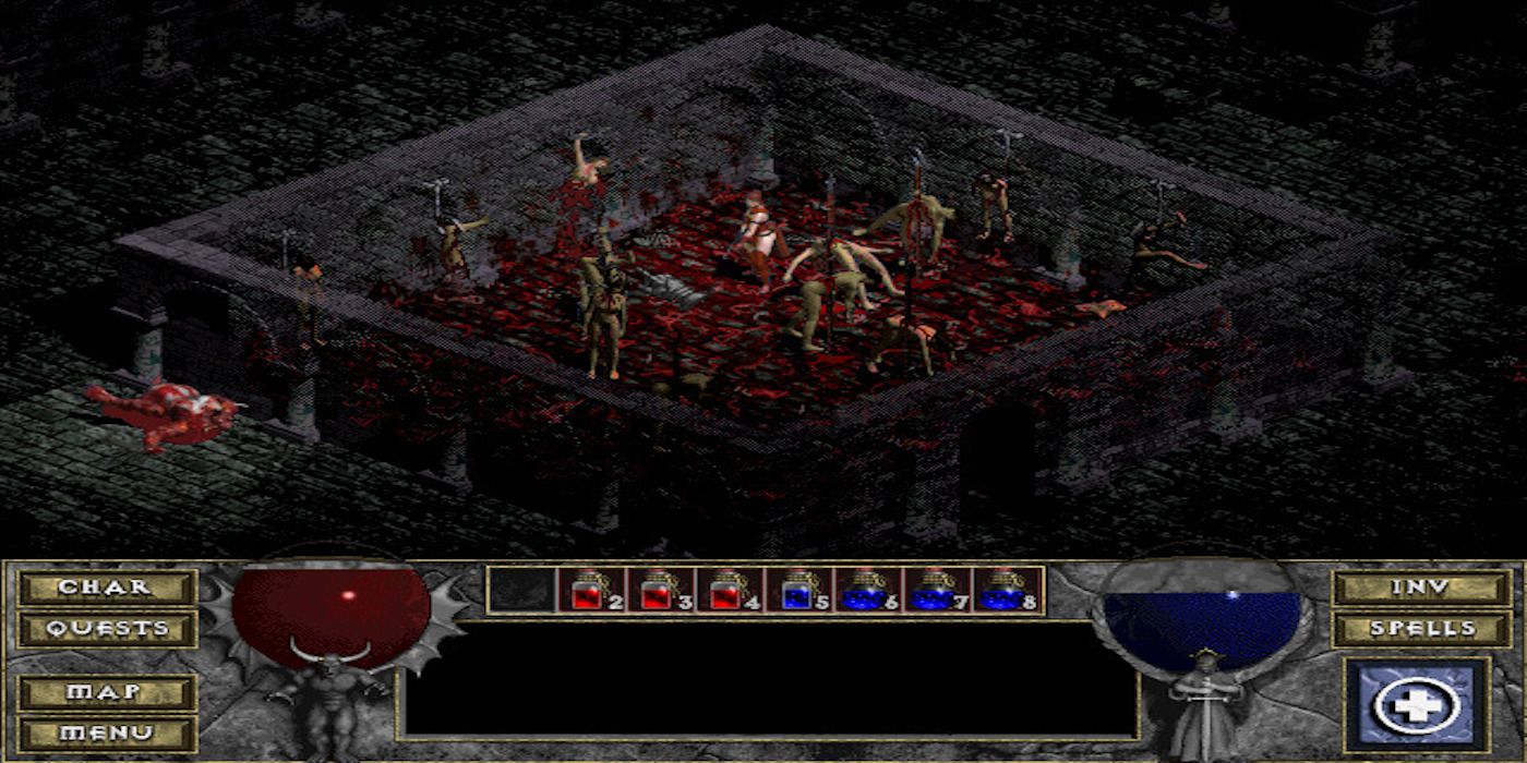 A screenshot from the game Diablo