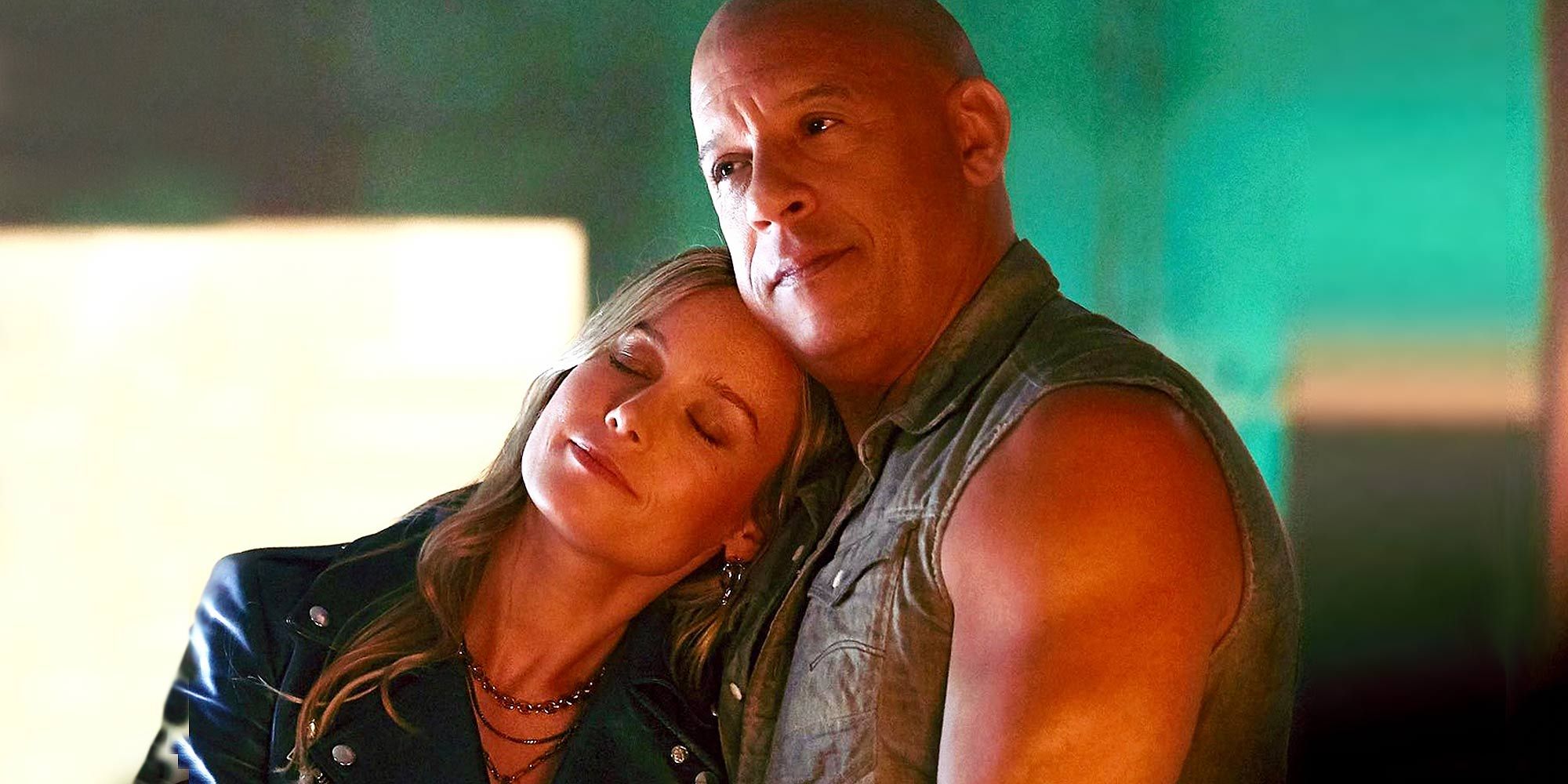 Vin Diesel and Alison Brie in Fast X
