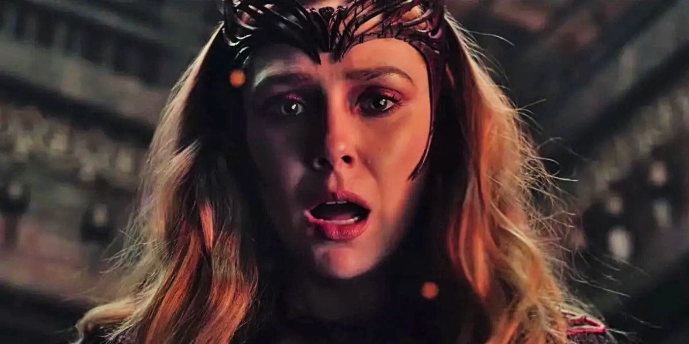 Elizabeth Olsen as Wanda Maximoff in Doctor Strange in the Multiverse of Madness 
