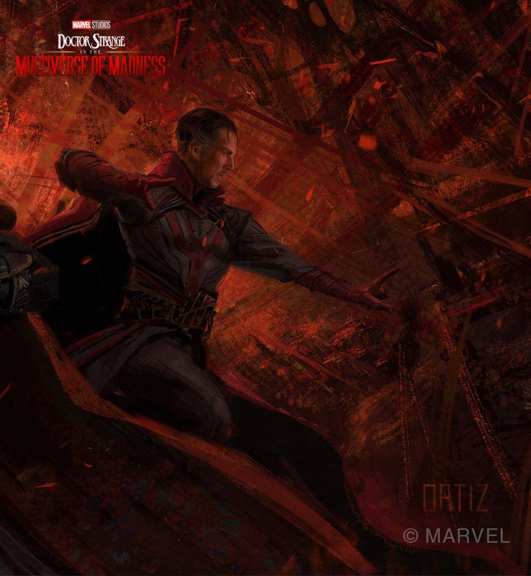 doctor strange int he multiverse of madness concept art variants 4