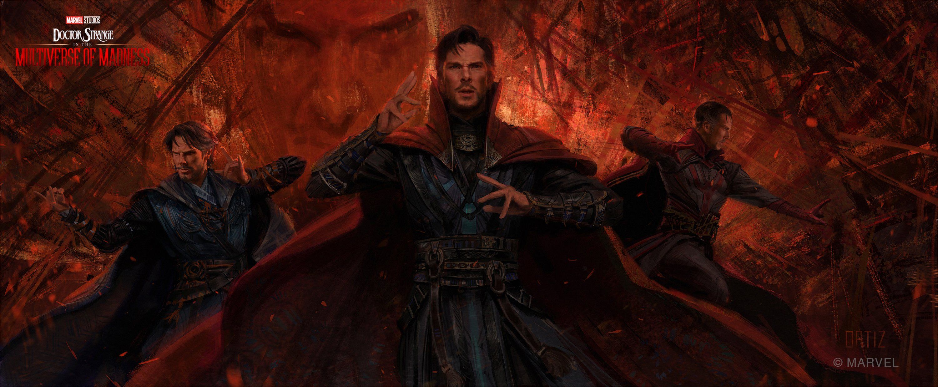 doctor strange in the multiverse of madness variants concept art