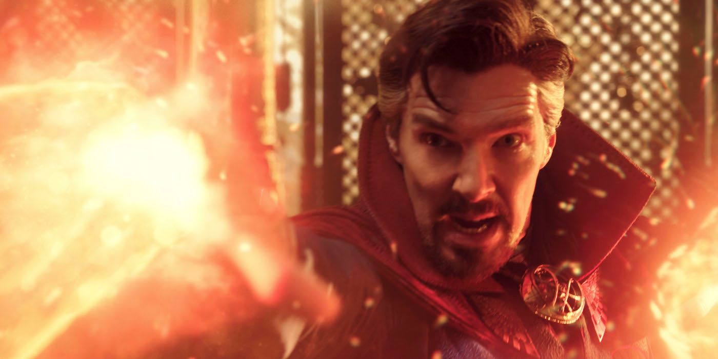 Doctor Strange casts a spell in Multiverse of Madness