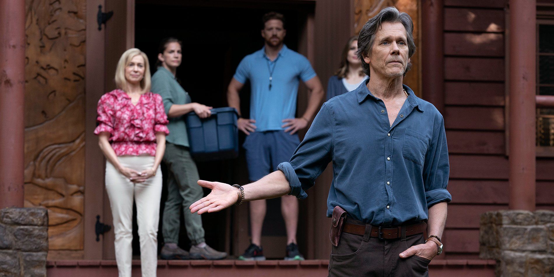 first look at kevin bacon as Owen Whistler in They slash them