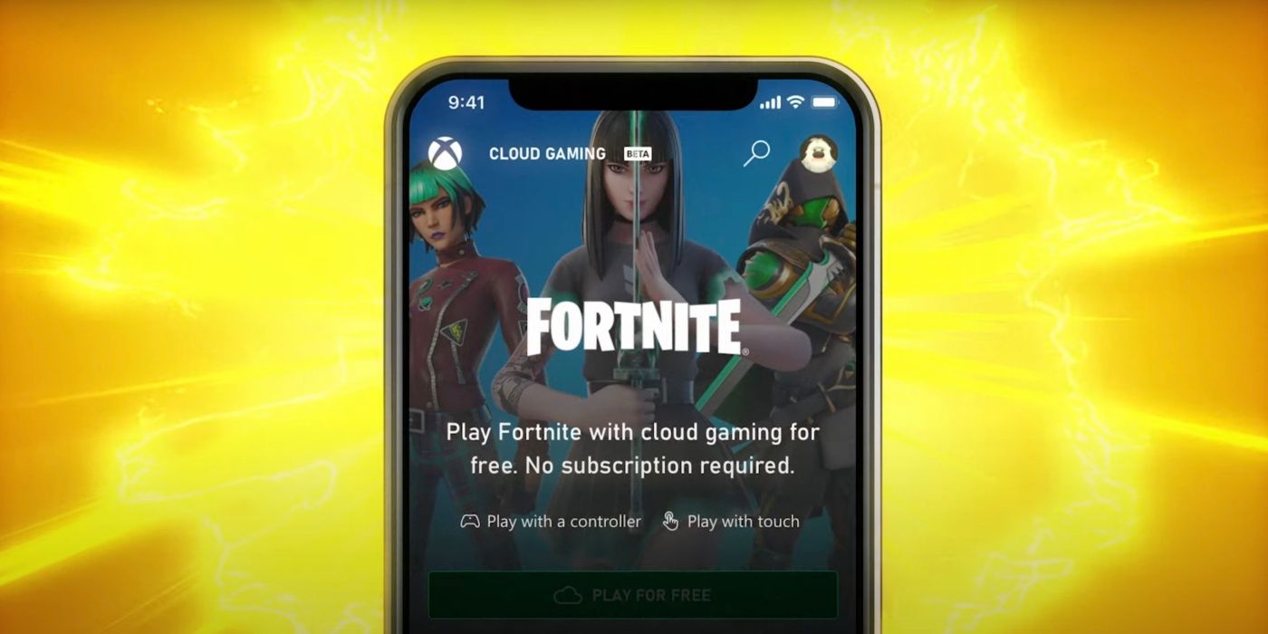 fortnite playable iphones ios xbox cloud gaming