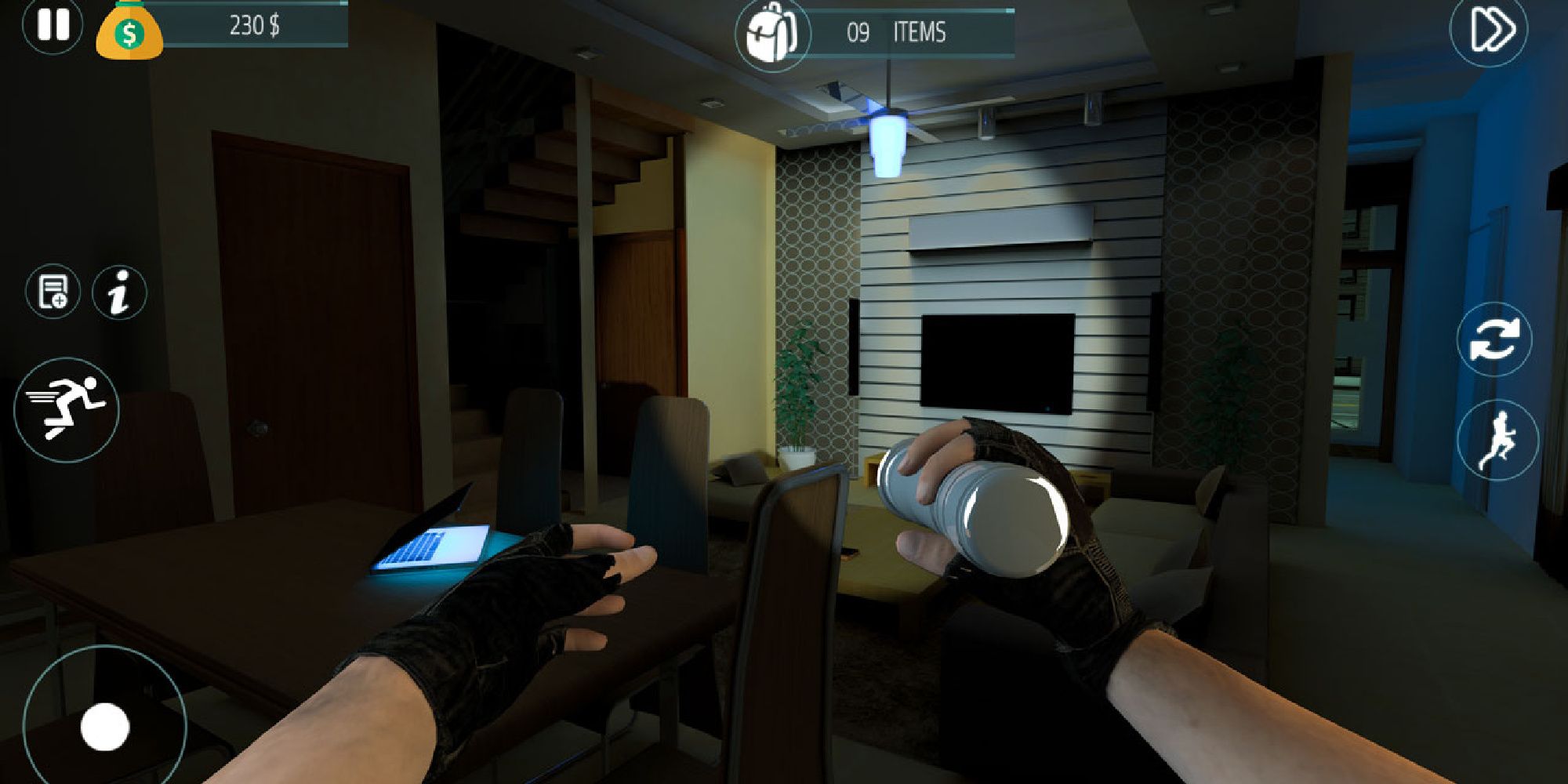 Gameplay of the game Sneak Thief