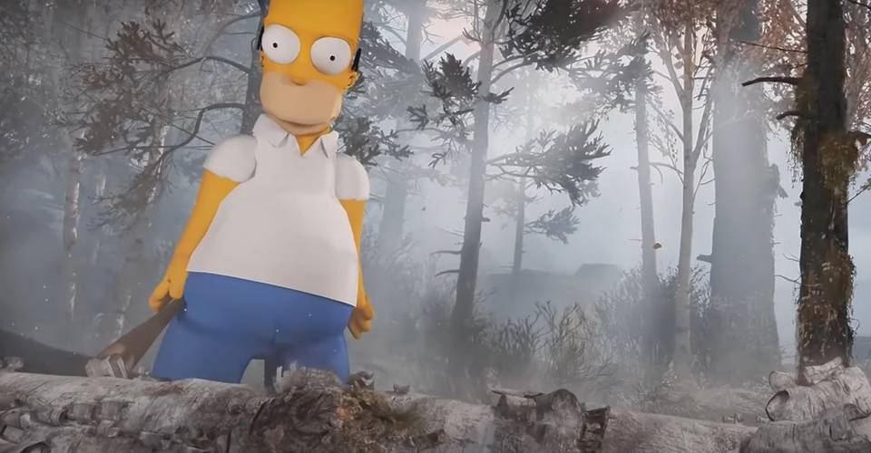 Homer Bart Simpson Replace Kratos Atreus In God Of War Mod Homer Bart Simpson Replace Kratos Atreus In God Of War Mod