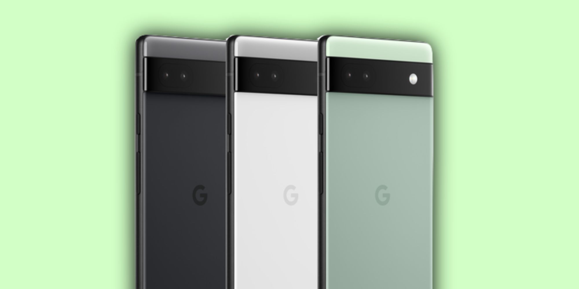 All of the Pixel 6a colors