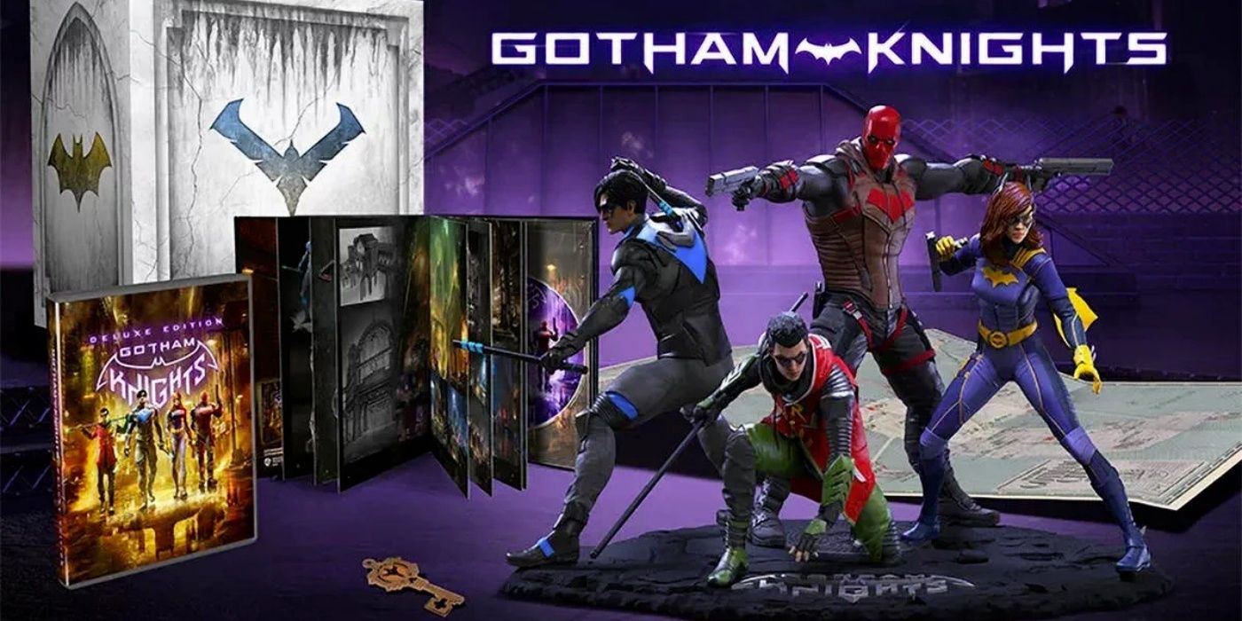 gotham knights collector&rsquo;s edition statue