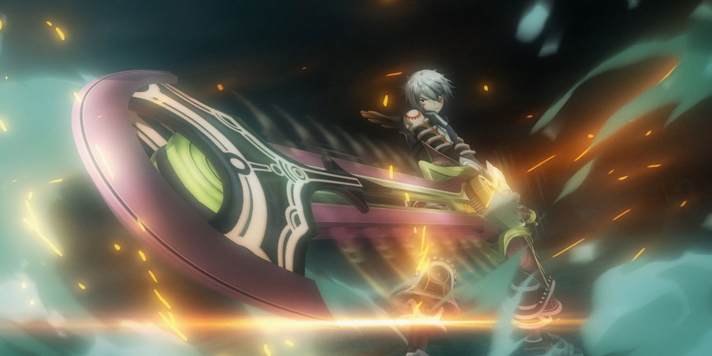A screenshot of Haseo from .hack//G.U. Last Recode