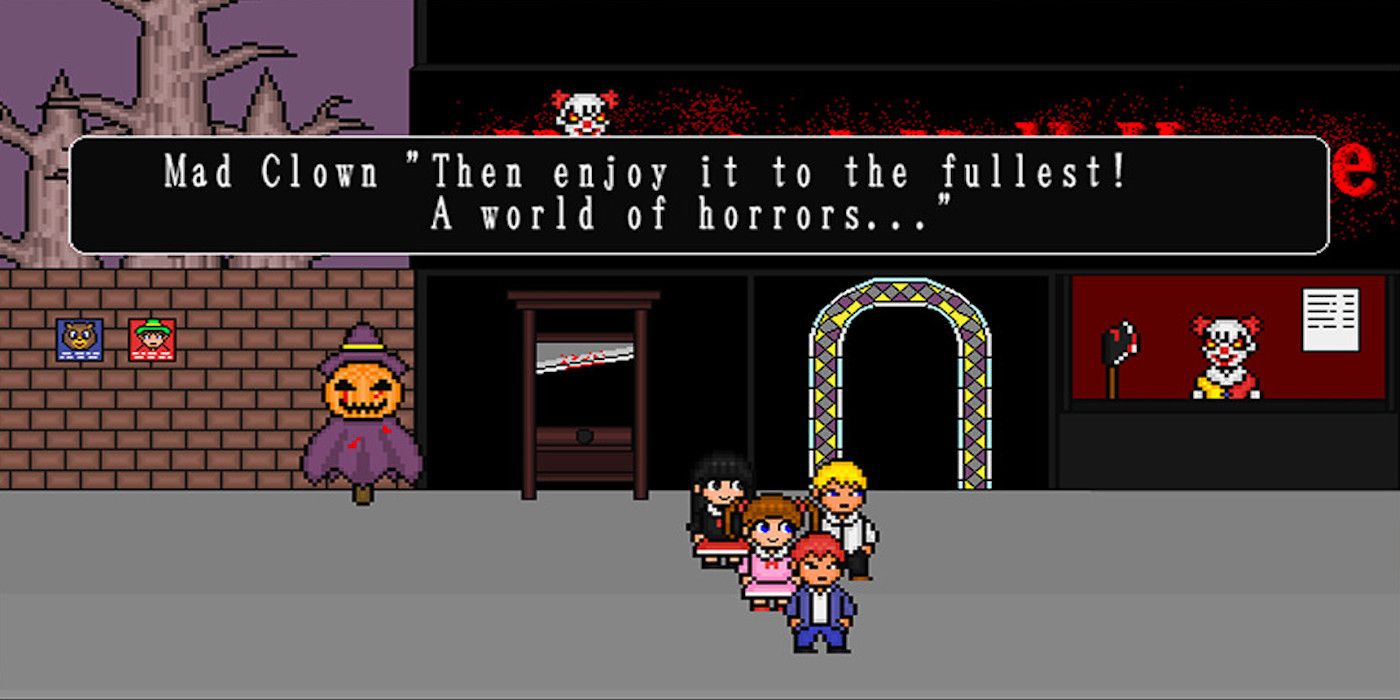 A screenshot of the game Haunted Hell House