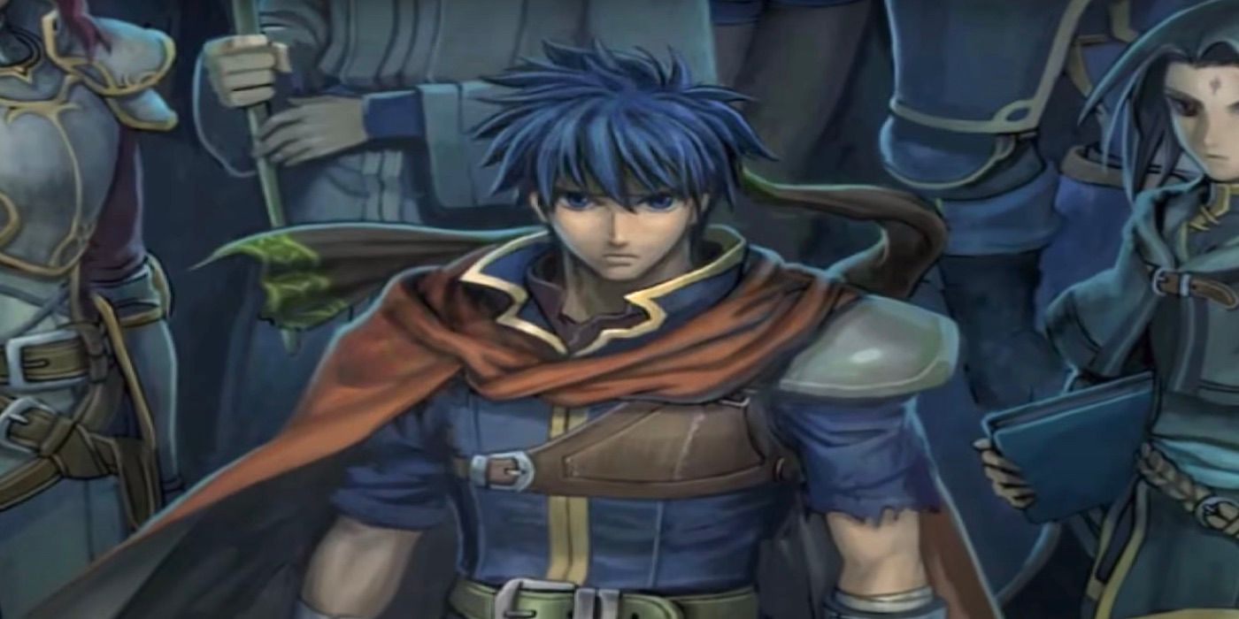 ike during the opening of fire emblem path of radiance