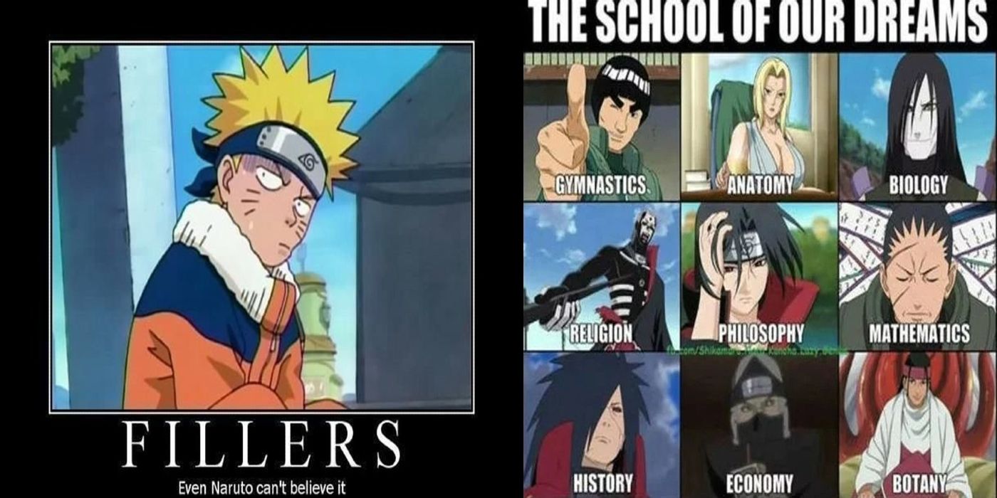 Naruto: 10 Memes That Sum Up The Anime