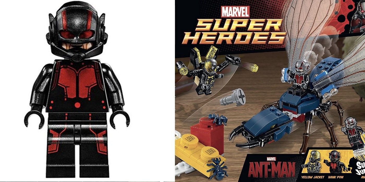 LEGO set featuring Hank Pym suited up in another Ant-Man suit.