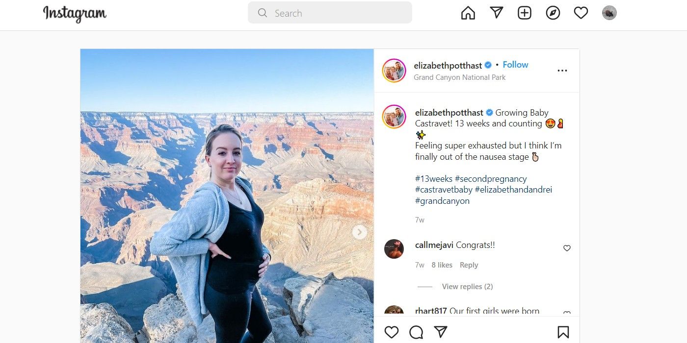 libby potthast pregnant hiking 90 day fiance