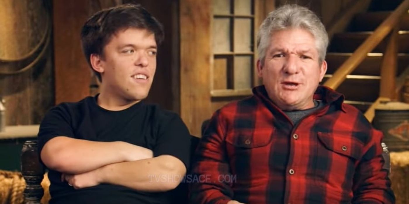 Matt Roloff and Zach Roloff from Little People, Big World talking in confessional