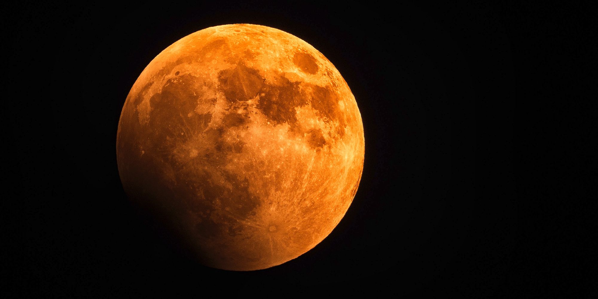Photo of a lunar eclipse