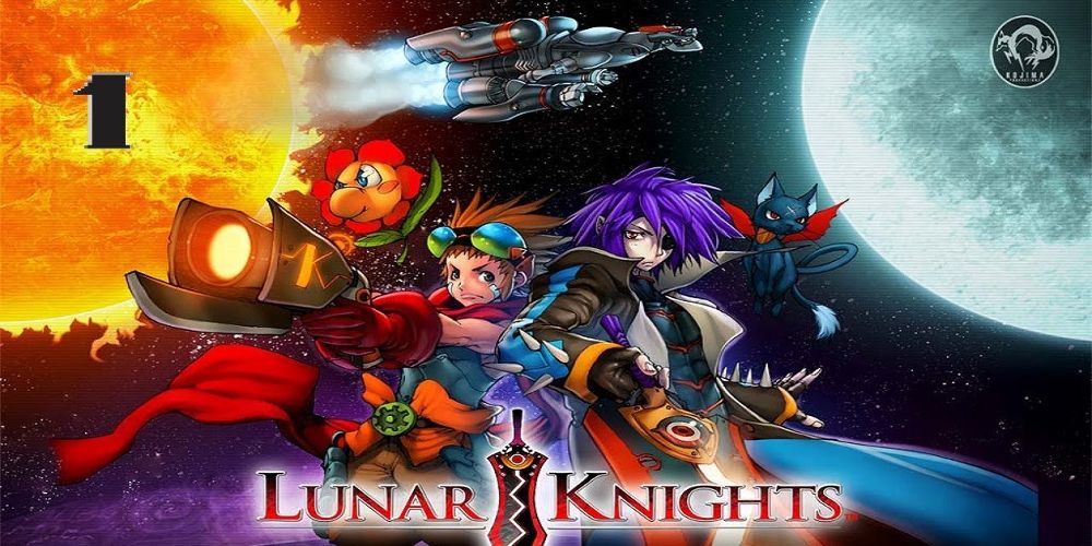 Cover art for the Lunar Knights video game
