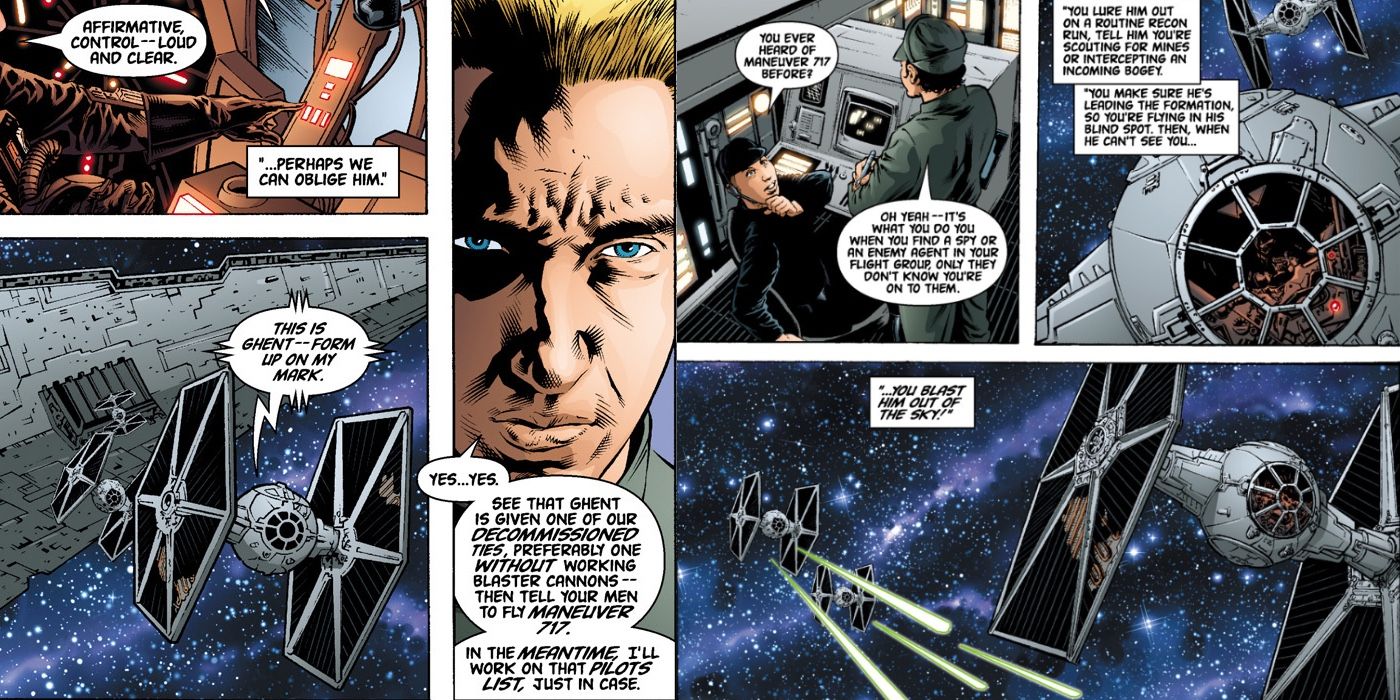 The Imperials explain and execute Manuever 717