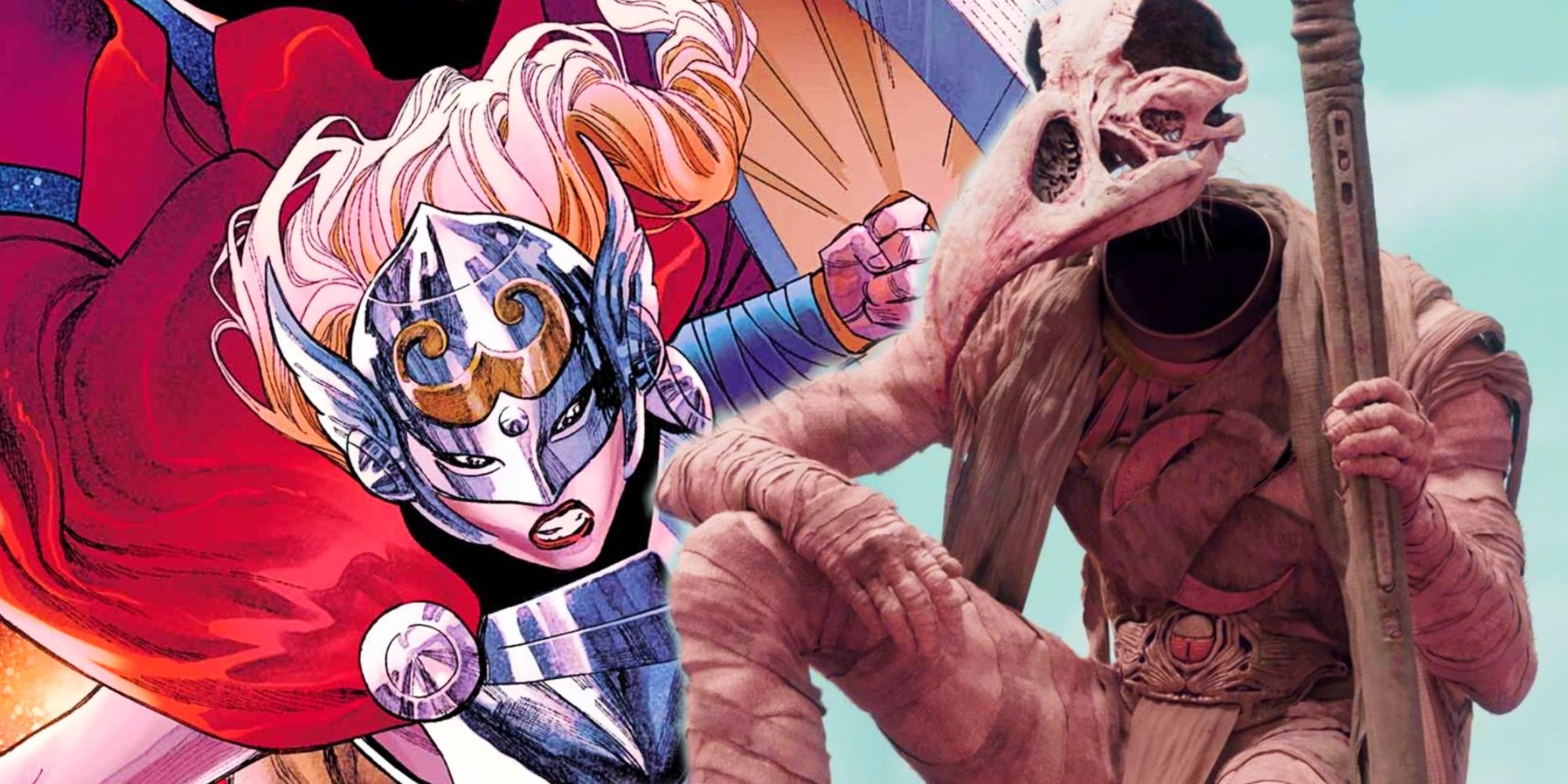 marvel just secretly teased why jane becomes mighty thor in thor: love and thunder moon knight Khonshu