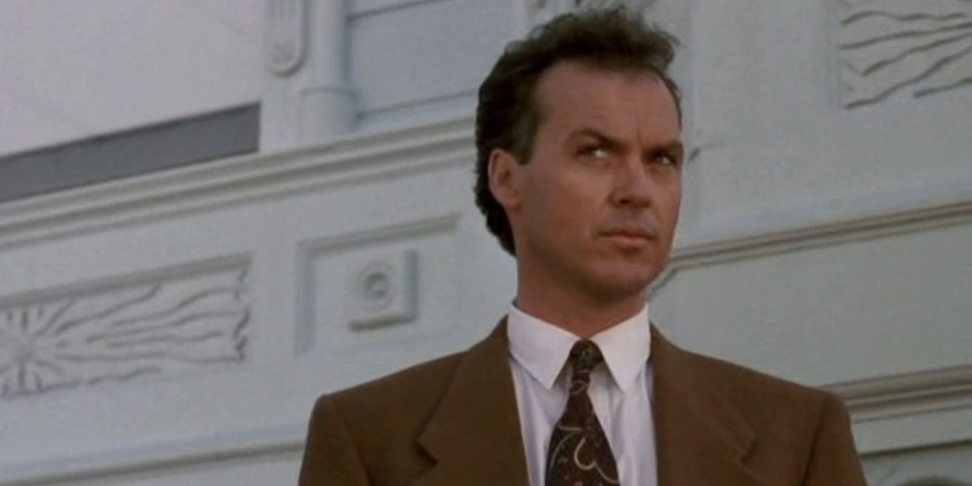 Michael Keaton in Pacific Heights.