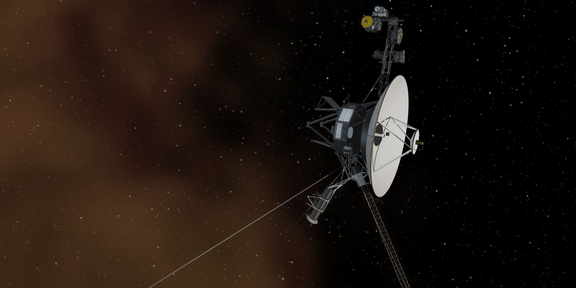 Artist render of NASA's Voyager 1