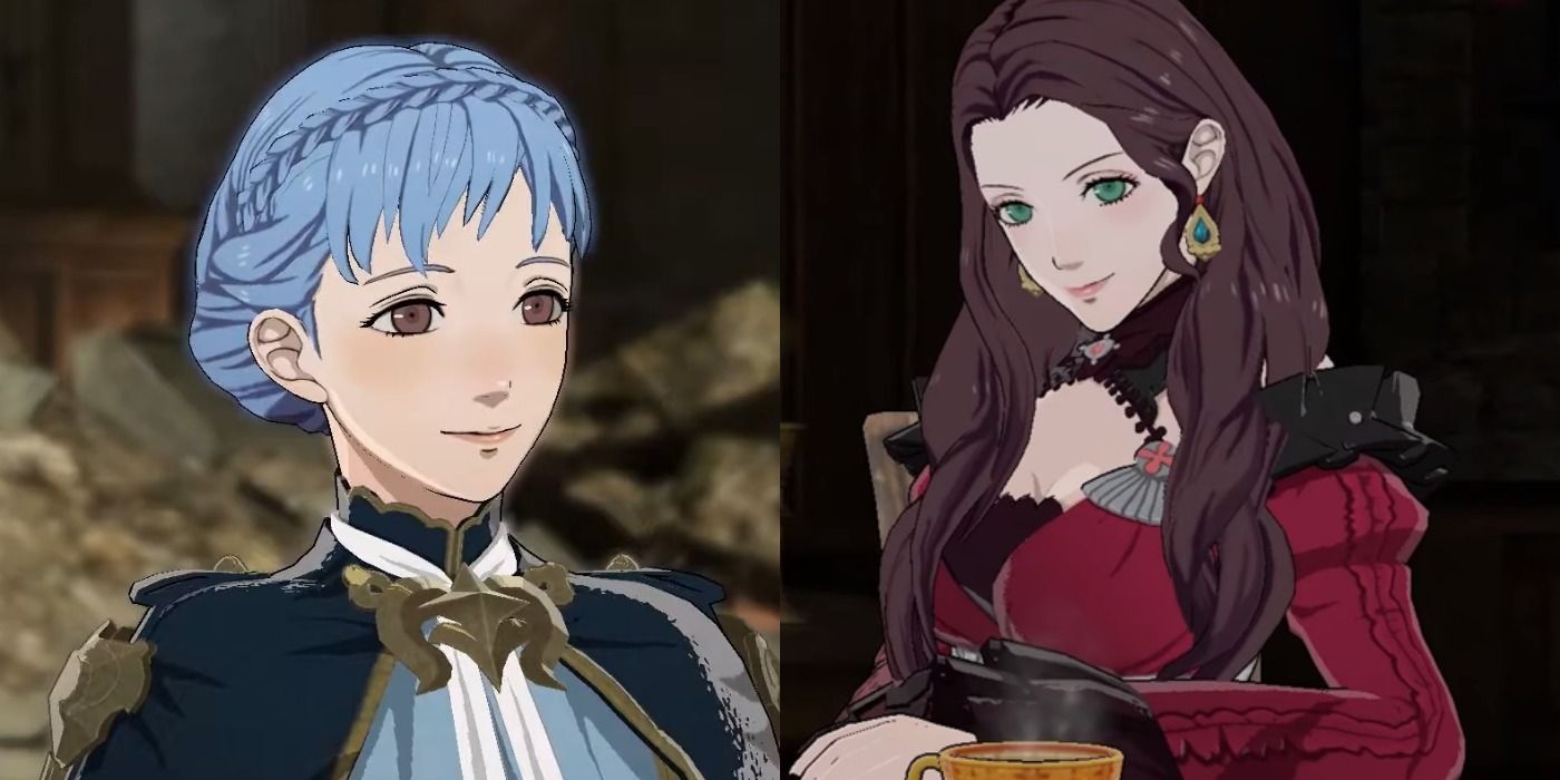 Marianne and Dorothea in Fire Emblem Three Houses
