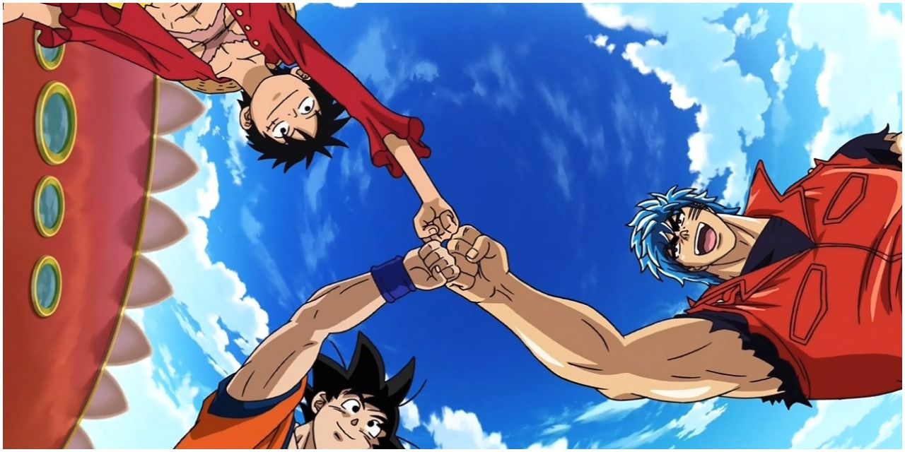 ONE PIECE TORIKO DRAGON BALL CROSSOVER