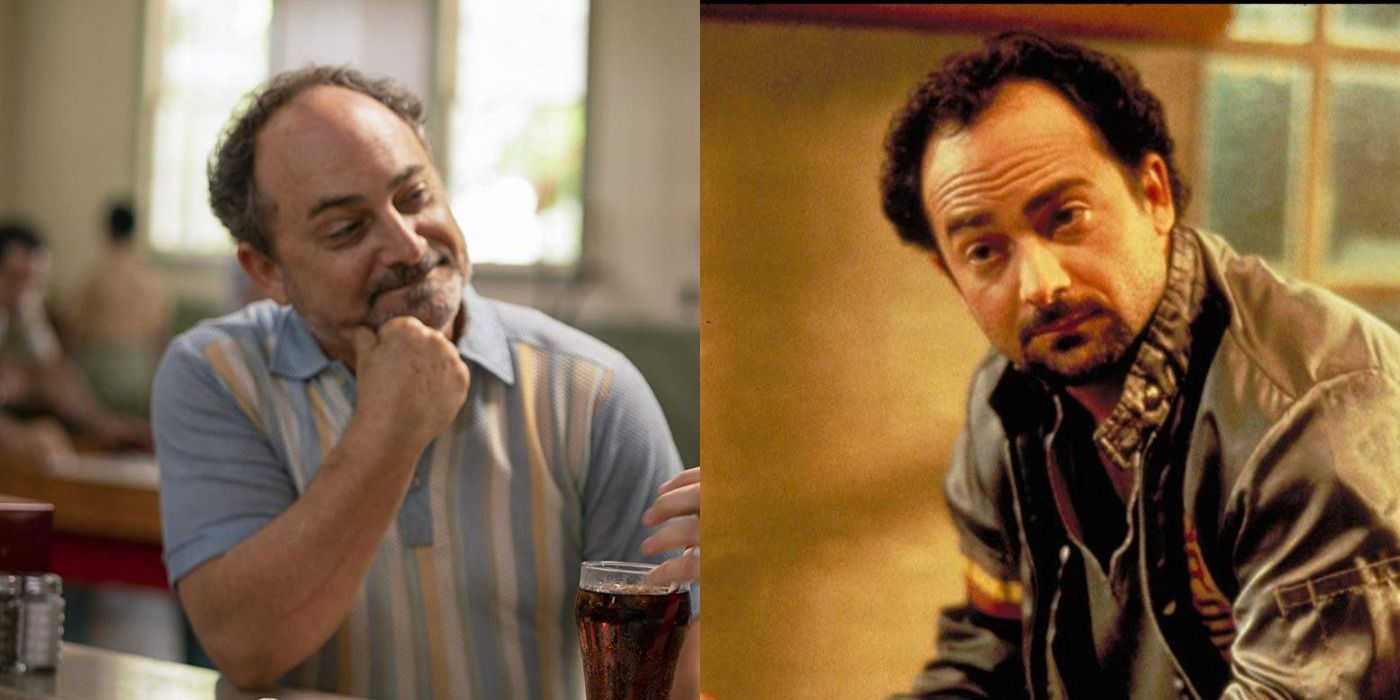 Split screen of Kevin Pollak in Mrs. Maisel and The Usual Subjects
