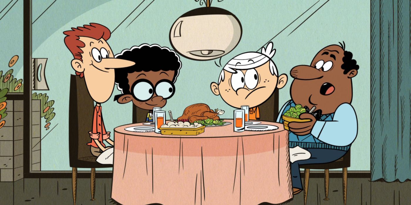 The Loud House McBride Family Eating Dinner