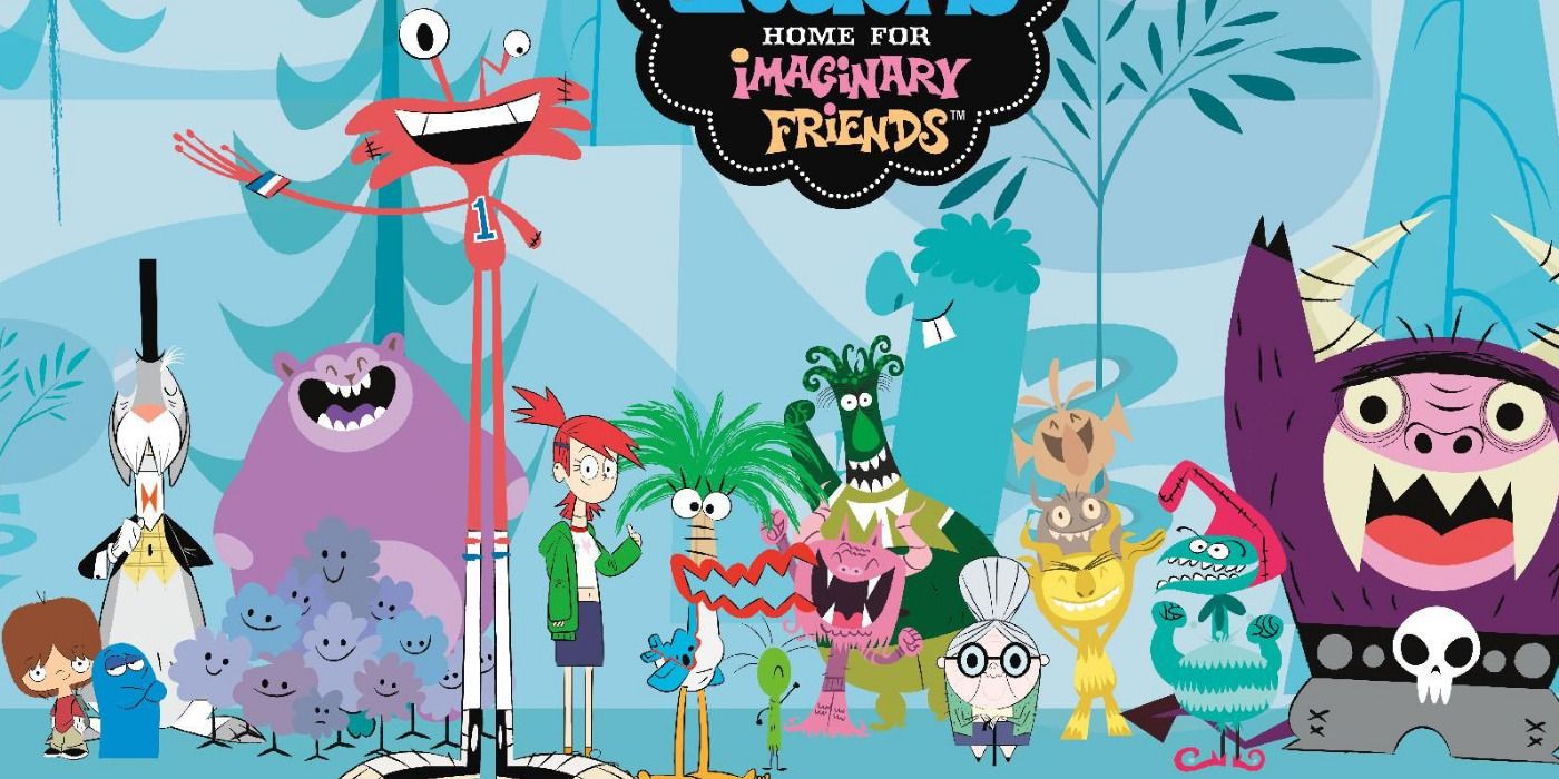 foster's home for imaginary friends poster