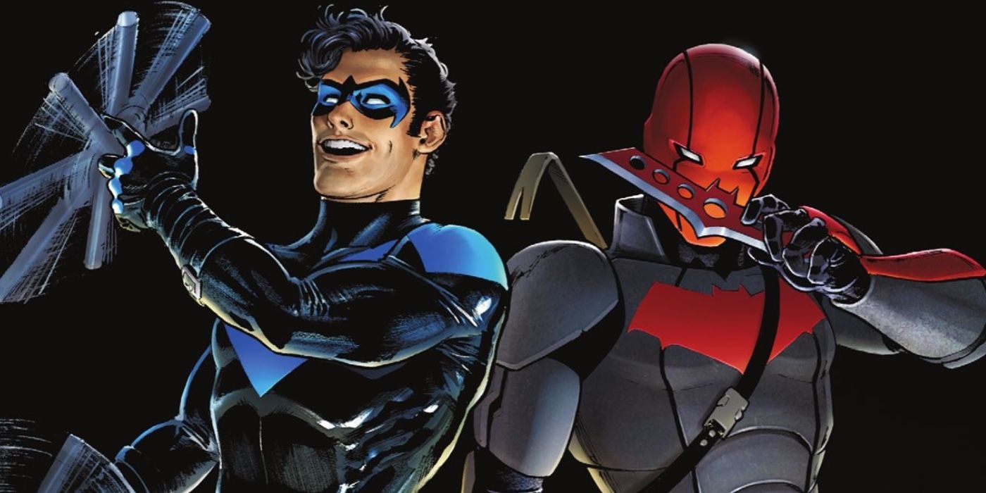 Featured Image: DC's Nightwing (left) and Red Hood (right)