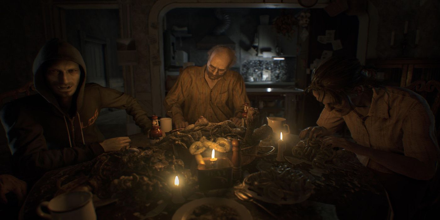 A screenshot from the game Resident Evil 7: Biohazard