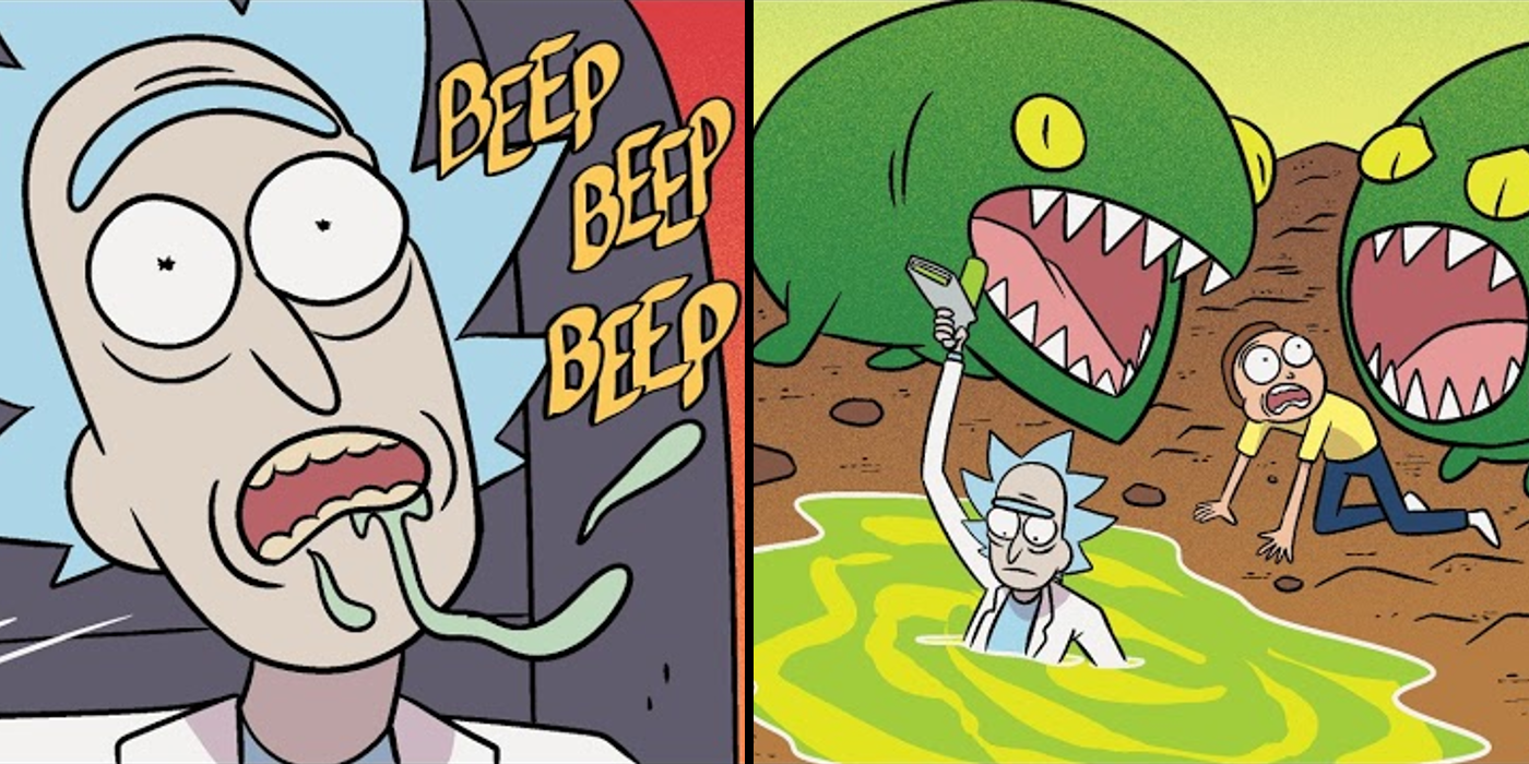 rick and morty why morty gets eaten