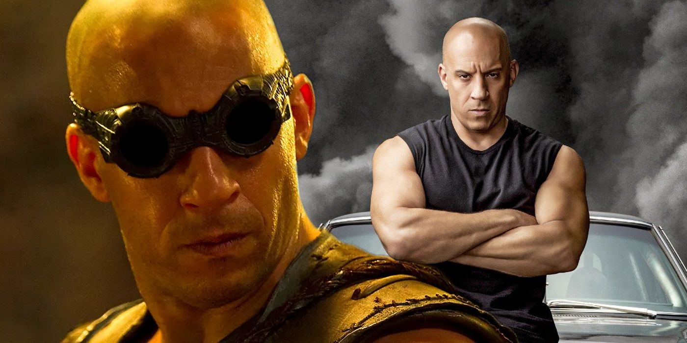 Vin Diesel as Richard B. Riddick and Dominic Toretto