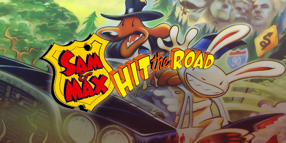 Title card for Sam and Max Hit the Road video game