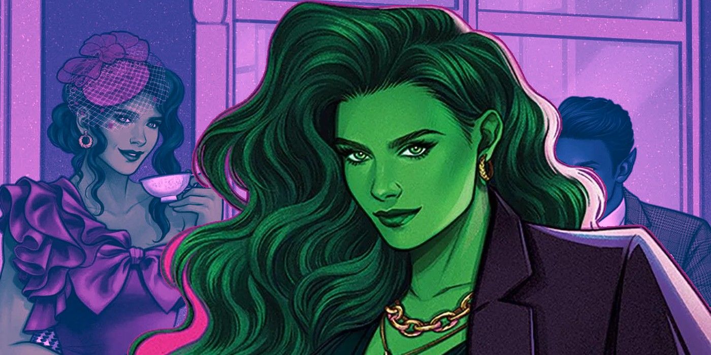 She-Hulk from the cover of her 2022 comic book series. 