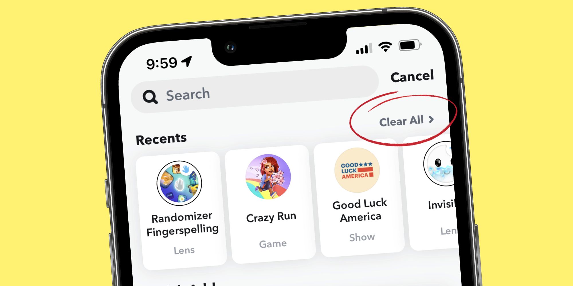 How To Clear Recents On Snapchat (Searches, Conversations, Etc.)