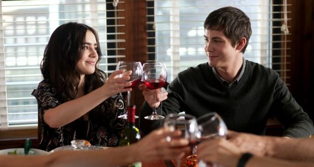 Logan LErman and Lilly Collin in Stuck In Love.