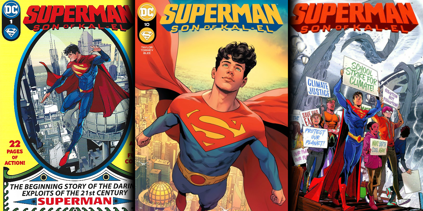 superman son of kal-el covers