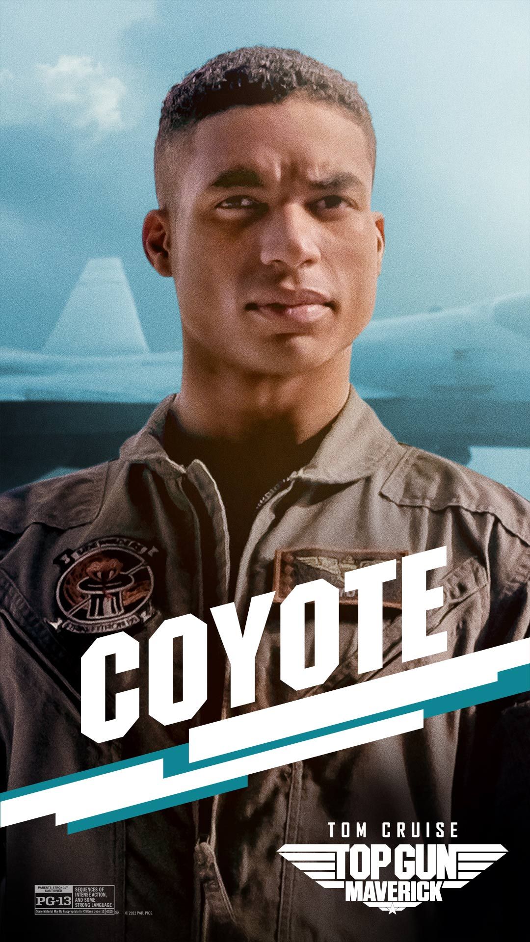 Top Gun Maverick Coyote Poster