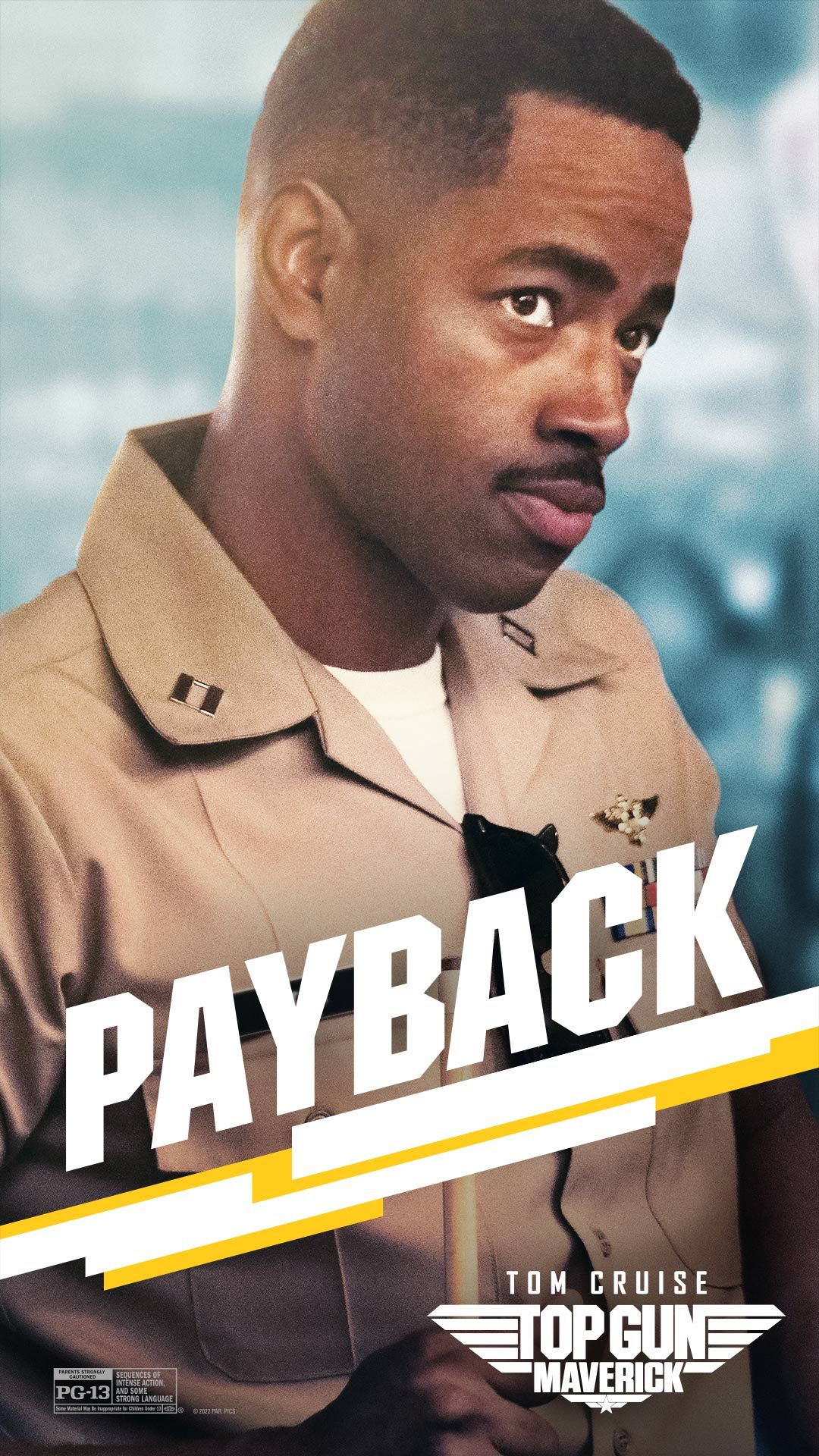 Top Gun Maverick Payback Poster