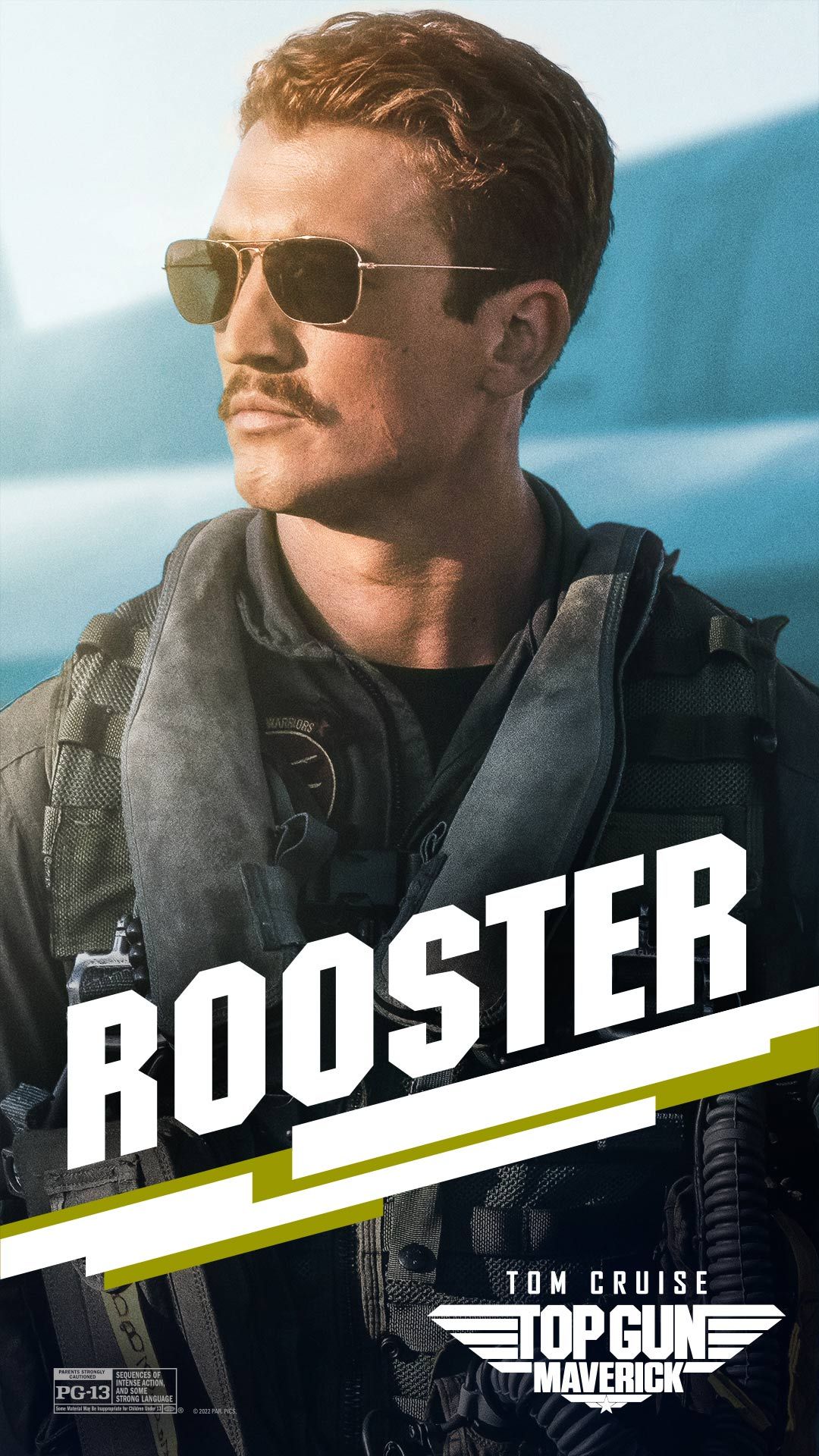 Top Gun Maverick Rooster Poster