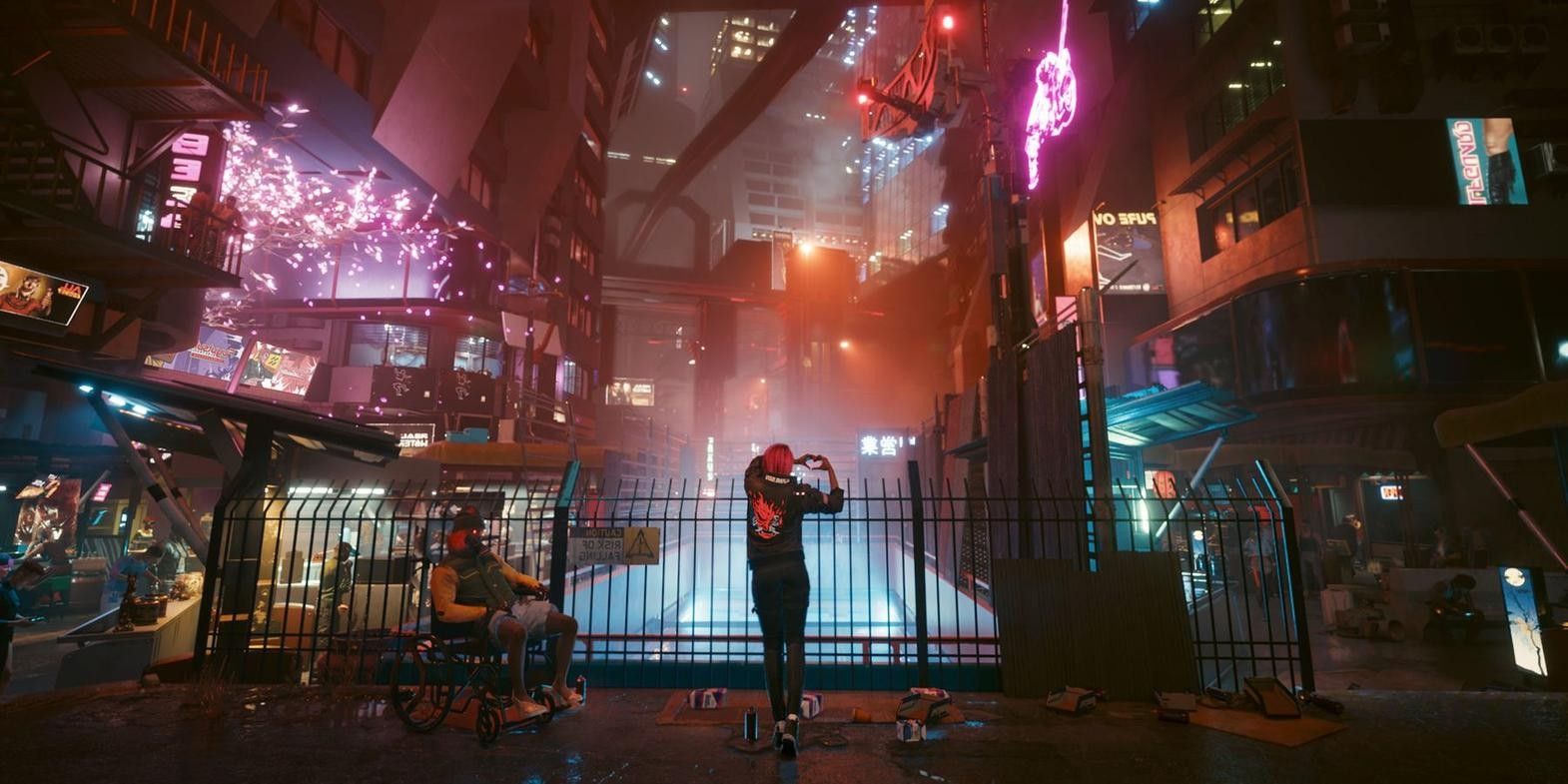 Cyberpunk 2077's Night City Thrives In Unreal Engine 5 Remake