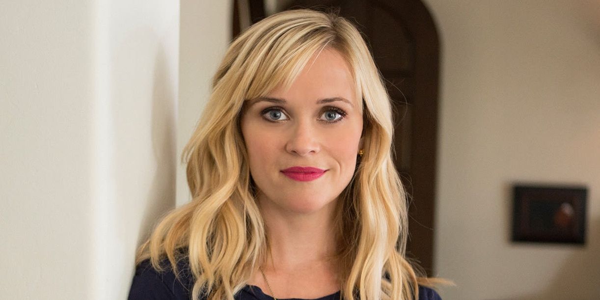 Reese Witherspoon posing for Architectural Digest