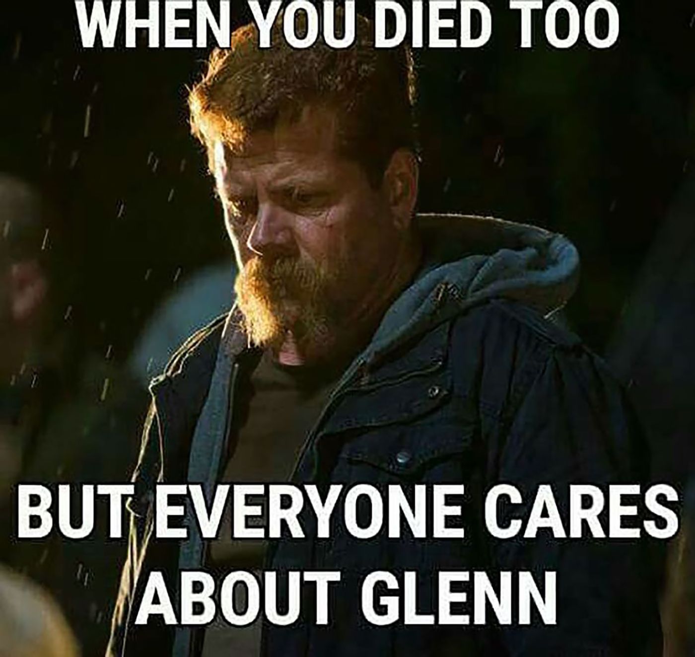 walking dead memes all about glenn