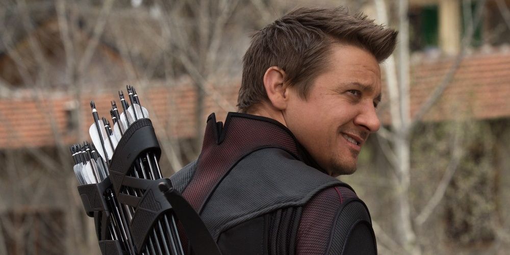 Clint Barton as Hawkeye in Avengers: Age of Ultron