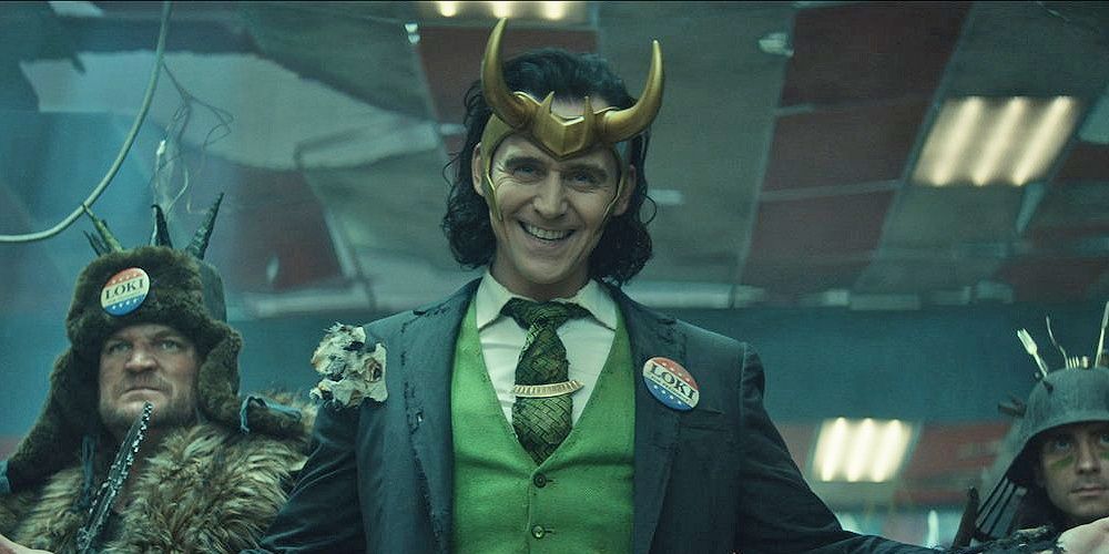 President Loki grins in Loki