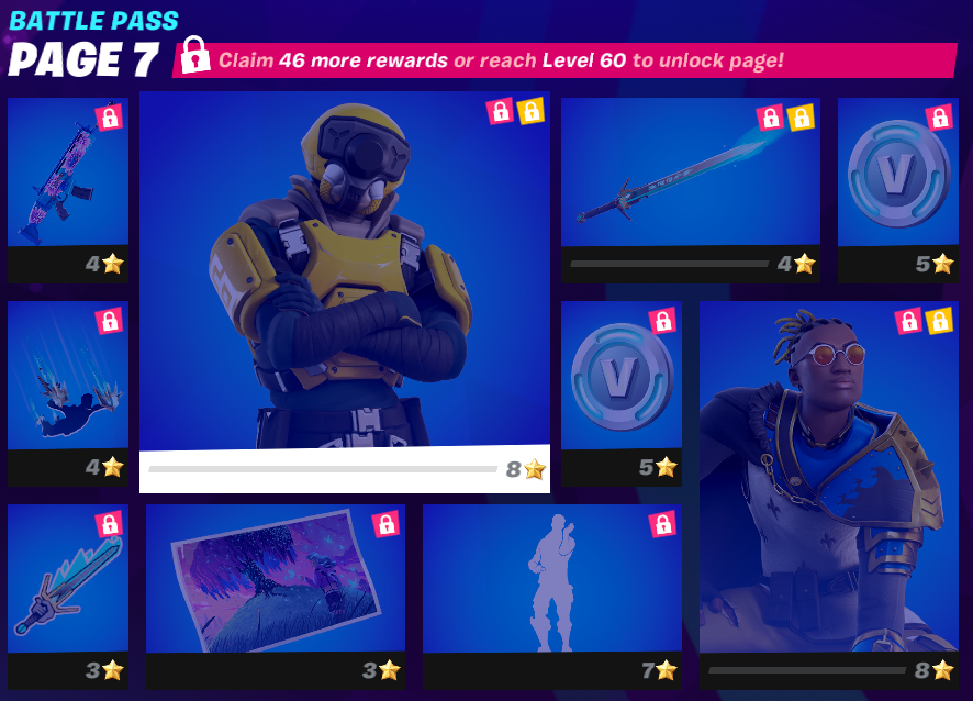 Fortnite Battle Pass Page 7