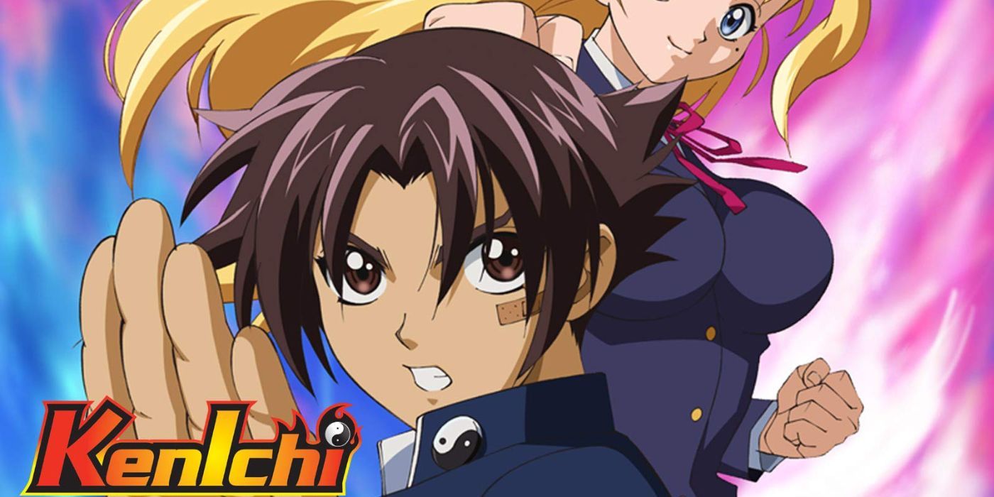 Kenichi strikes a fighting pose in promotional art for Kenichi the Mightiest Disciple.